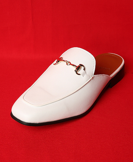 A-7722<br>COWHIDE BLOAFER<br>소가죽 블로퍼<br>Color : 1 color<br>Heel height : 4cm