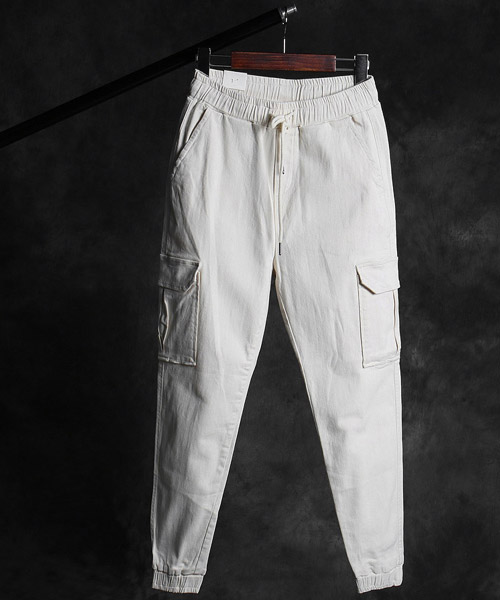 P-9844<br>cargo poket jogger pants