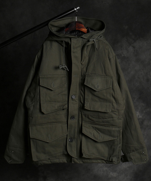 JK-14729<br>multi pocket pattern field jacket