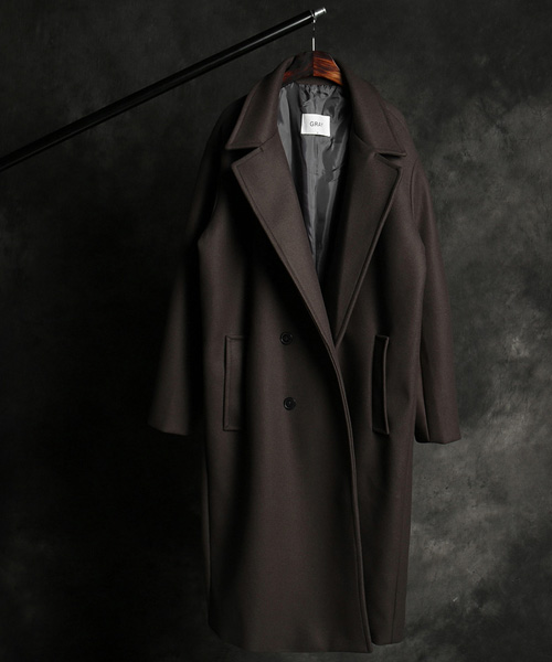JK-14731<br>bunto double long coat