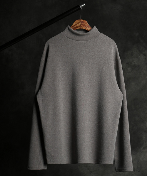 T-16694<br>basic polo neck t-shirt