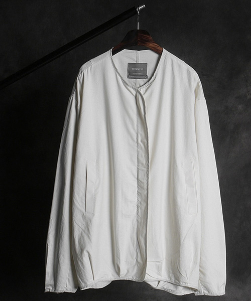 JK-15922<br>linen washing zipper jacket