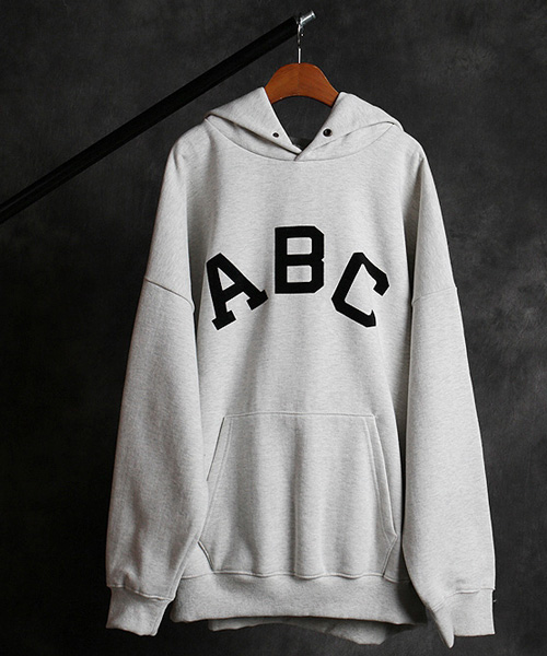 T-21842<br>abc logo hoodie