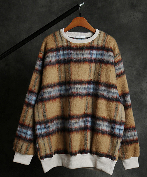 T-21841<br>color scheme wool hair mtm