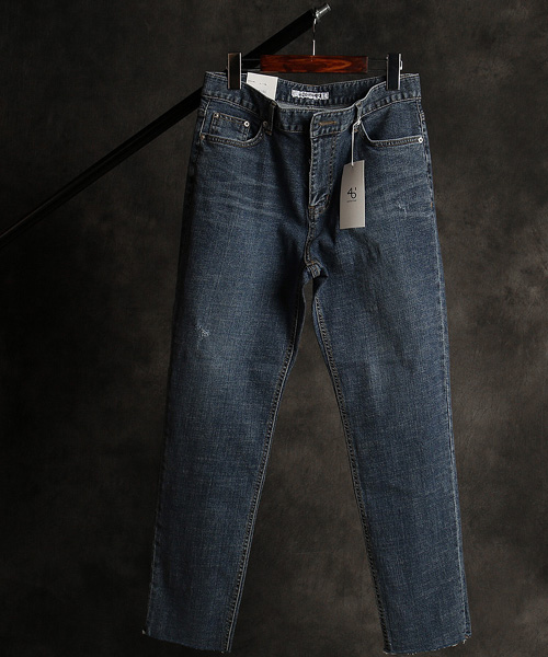 P-12720<br>damaged washing denim pants