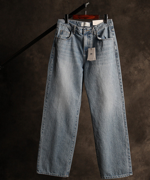 P-12801<br>vintage washing denim pants