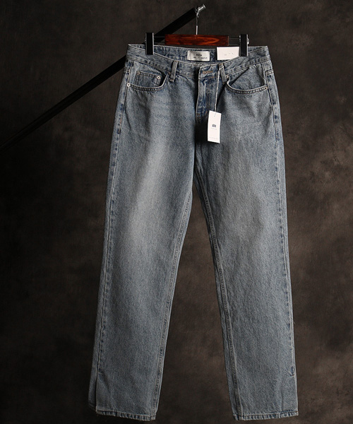 P-12803<br>vintage washing denim pants
