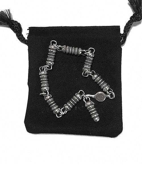 A-38553<br><b>CHROME HEARTS</b><br>925 실버 로고 팔찌</b><br>[매장가-200만원대]