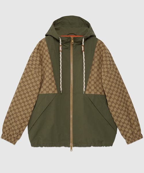 JK-22795<br><b>GUCCI</b><br>GG 코튼 캔버스 지퍼 자켓</b><br>[매장가-350만원대]