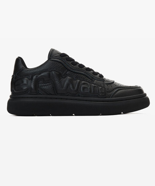 A-38387<br><b>ALEXANDER WANG</b><br>로고 디테일 퍼프 페블 레더 스니커즈</b><br>[매장가-60만원대]