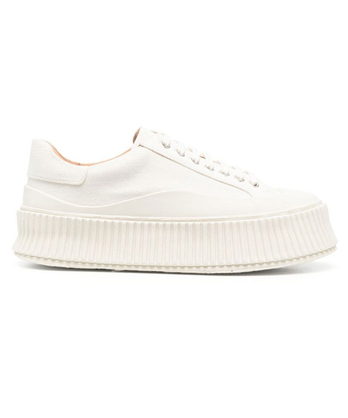 A-38354<br><b>JIL SANDER</b><br>캔버스 로우탑 스니커즈</b><br>[매장가-70만원대]