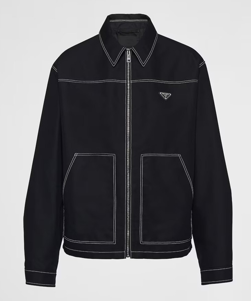 JK-22790<br><b>PRADA</b><br>테크니컬 패브릭 블루종 자켓</b><br>[매장가-360만원대]