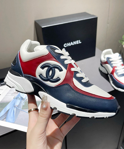 A-38535<br><b>CHANEL</b><br>카프스킨 스니커즈</b><br>[매장가-300만원대]
