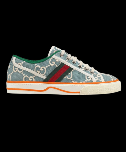 A-38552<br><b>GUCCI</b><br>GG 1977 라이트 블루 스니커즈</b><br>[매장가-100만원대]