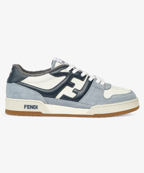 A-38405<br><b>FENDI</b><br>라이트 블루 스웨이드 로우탑</b><br>[매장가-130만원대]