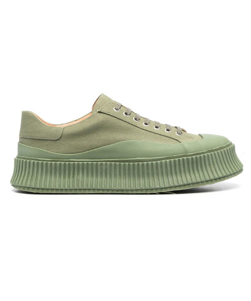 A-38353<br><b>JIL SANDER</b><br>러버 토캡 디테일 스니커즈</b><br>[매장가-70만원대]