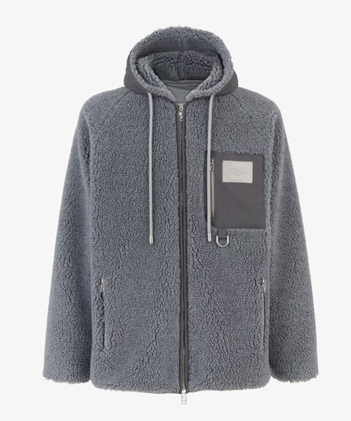 JK-22760<br><b>FENDI</b><br>패브릭 스웨트 후드 자켓</b><br>[매장가-400만원대]
