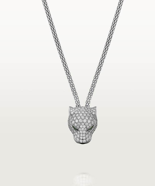 A-38681<br><b>CARTIER</b><br>팬더 드 까르띠에 치타 네크리스</b><br>[매장가-1억원대]