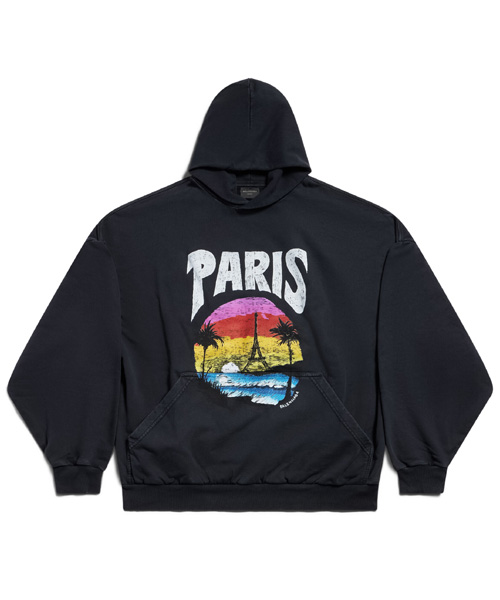 T-29070<br><b>BALENCIAGA</b><br>PARIS TROPICAL 오버사이즈 후드</b><br>[매장가-190만원대]