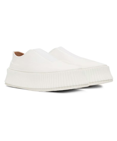 A-38351<br><b>JIL SANDER</b><br>플랫폼 솔 슬립온 스니커즈</b><br>[매장가-90만원대]