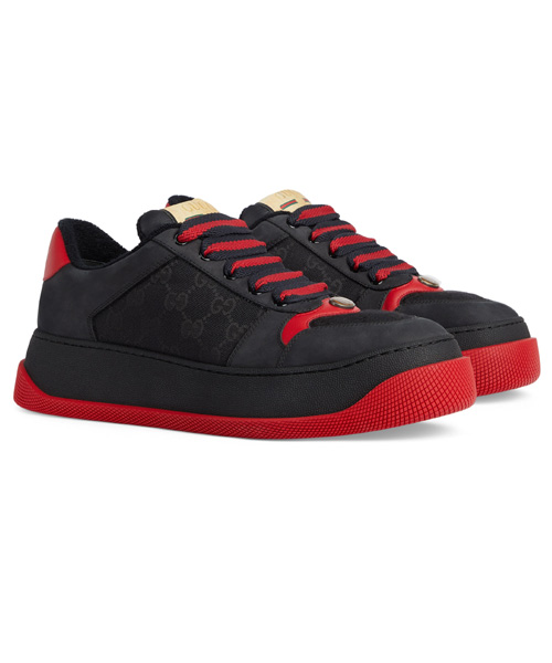 A-38363<br><b>GUCCI</b><br>스크리너 플랫폼 스니커즈</b><br>[매장가-140만원대]