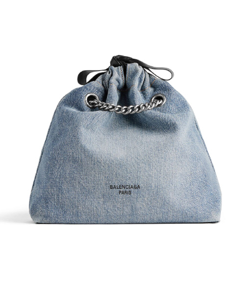 A-38609<br><b>BALENCIAGA</b><br>크러쉬 스몰 데님 토트백</b><br>[매장가-290만원대]