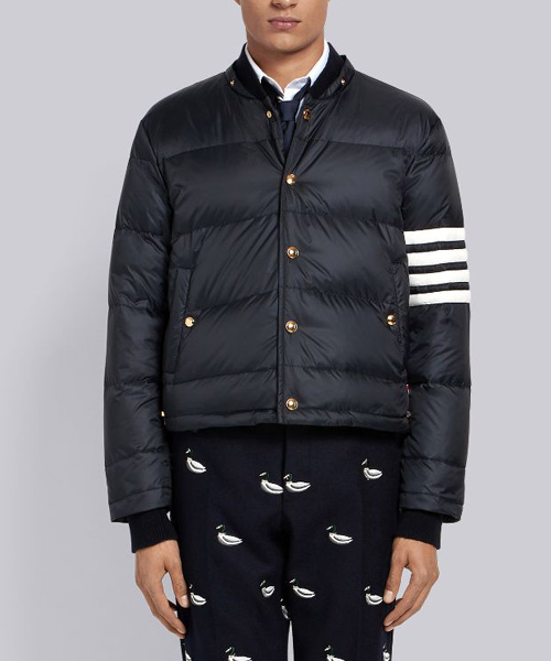 JK-22836<br><b>THOM BROWNE</b><br>다운필드 매트 나일론 보머 자켓</b><br>[매장가-370만원대]