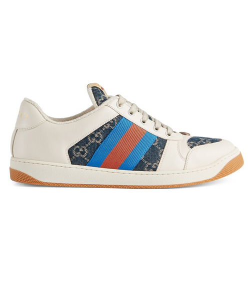 A-38410<br><b>GUCCI</b><br>스크리너 데님 스니커즈</b><br>[매장가-140만원대]