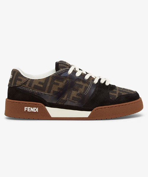 A-38498<br><b>FENDI</b><br>스웨이드 캔버스 로우탑 스니커즈</b><br>[매장가-130만원대]