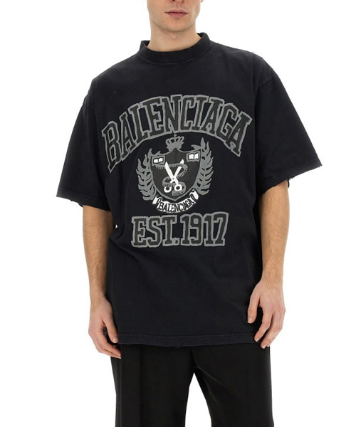 T-29003<br><b>BALENCIAGA</b><br>EST 1917 로고 티셔츠</b><br>[매장가-100만원대]
