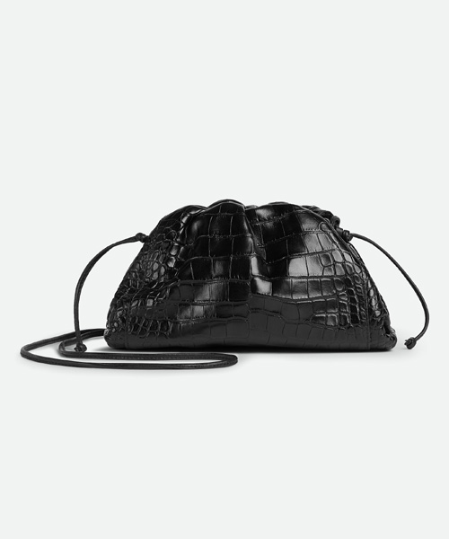 A-38658<br><b>BOTTEGA VENETA</b><br>악어 가죽 미니 파우치</b><br>[매장가-2300만원대]