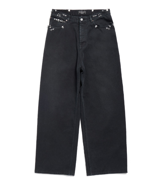 P-15272<br><b>BALENCIAGA</b><br>피어싱 배기 데님 팬츠</b><br>[매장가-400만원대]