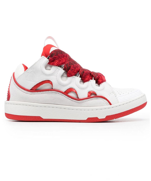 A-38634<br><b>LANVIN</b><br>커브 스니커즈</b><br>[매장가-150만원대]