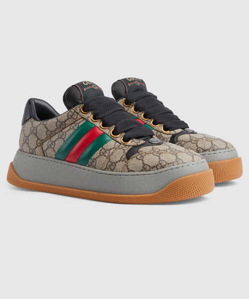 A-38365<br><b>GUCCI</b><br>웹 GG 스크리너 스니커즈</b><br>[매장가-140만원대]