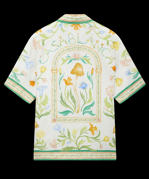 S-4904<br><b>CASA BLANCA</b><br>L`ARCHE FLEURIE 실크 셔츠</b><br>[매장가-100만원대]
