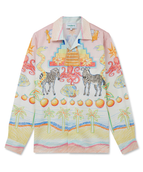 S-4890<br><b>CASA BLANCA</b><br>L`ARBRE DE VIE 셔츠</b><br>[매장가-100만원대]