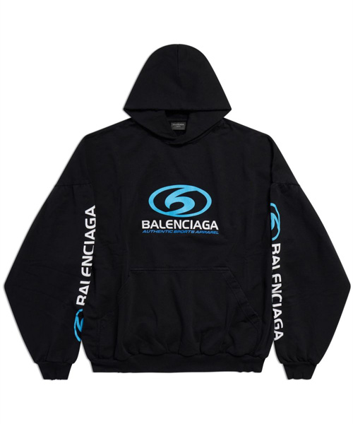 T-29160<br><b>BALENCIAGA</b><br>서퍼 로고 프린팅 코튼 후디</b><br>[매장가-130만원대]