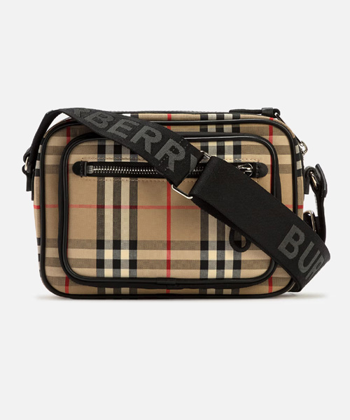 A-38753<br><b>BURBERRY</b><br>체크 패턴 크로스백</b><br>[매장가-100만원대]