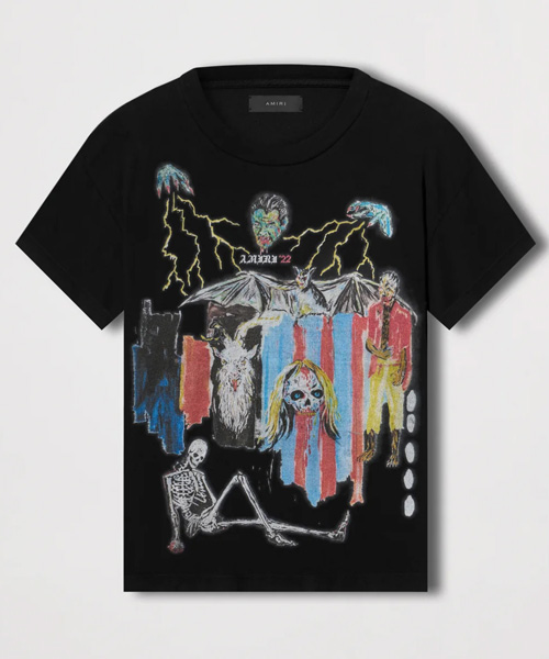 T-29158<br><b>AMIRI</b><br>WES LANG BLOOD 38 티셔츠</b><br>[매장가-70만원대]