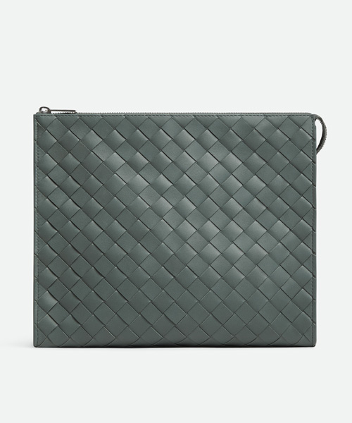 A-38788<br><b>BOTTEGA VENETA</b><br>인트레치아토 스탠딩 파우치</b><br>[매장가-200만원대]