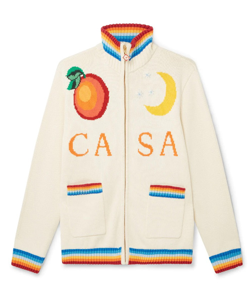 JK-22866<br><b>CASA BLANCA</b><br>OFF-WHITE CASA CLUB 스웨터 자켓</b><br>[매장가-100만원대]