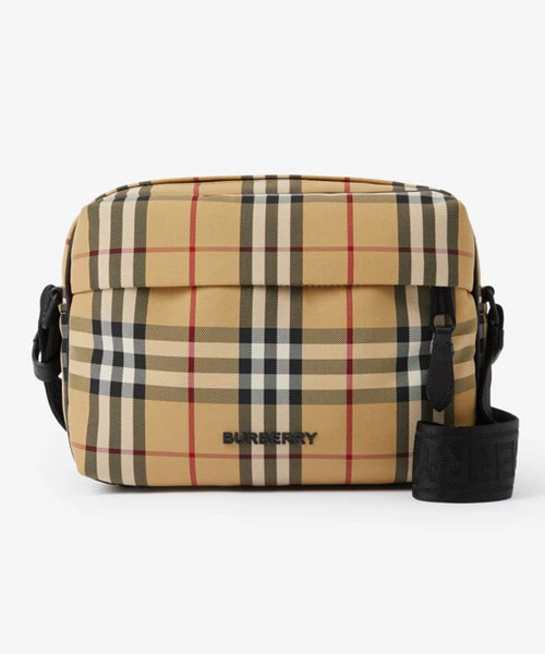A-38752<br><b>BURBERRY</b><br>체크 패턴 크로스백</b><br>[매장가-100만원대]