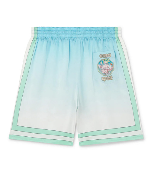 P-15300<br><b>CASA BLANCA</b><br>CASA SPORT 실크 쇼츠</b><br>[매장가-80만원대]