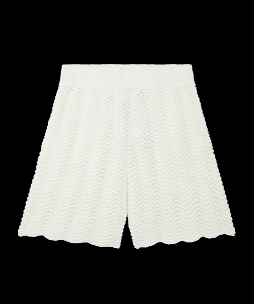 P-15293<br><b>CASA BLANCA</b><br>WAVY GRADIENT CROCHET 니트 팬츠</b><br>[매장가-100만원대]