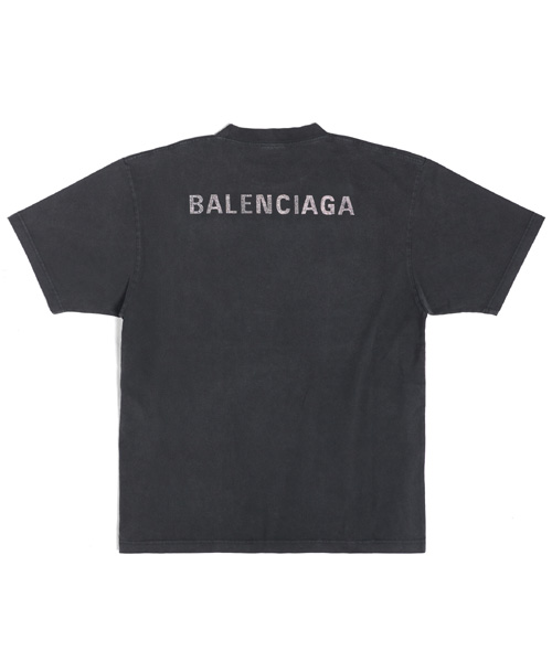 T-29186<br><b>BALENCIAGA</b><br>백 로고 스팽글 반팔 티셔츠</b><br>[매장가-120만원대]