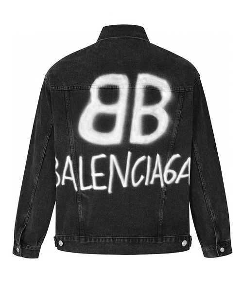 JK-22879<br><b>BALENCIAGA</b><br>로고 프린팅 데님 자켓</b><br>[매장가-300만원대]