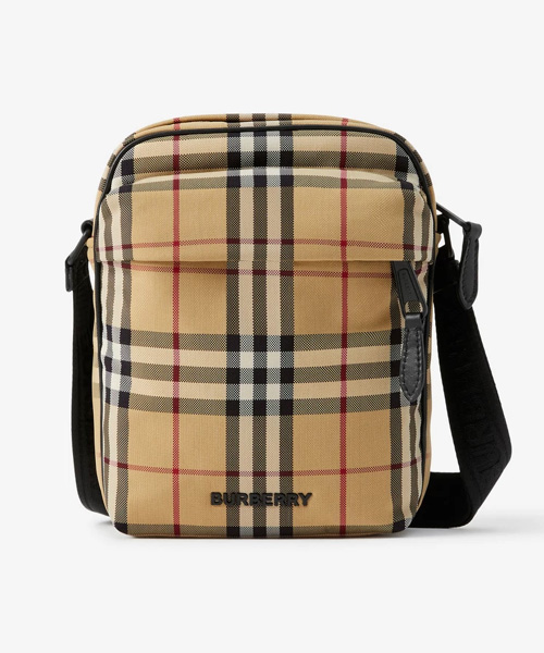 A-38751<br><b>BURBERRY</b><br>체크 패턴 크로스백</b><br>[매장가-100만원대]