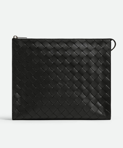 A-38789<br><b>BOTTEGA VENETA</b><br>인트레치아토 스탠딩 파우치</b><br>[매장가-200만원대]