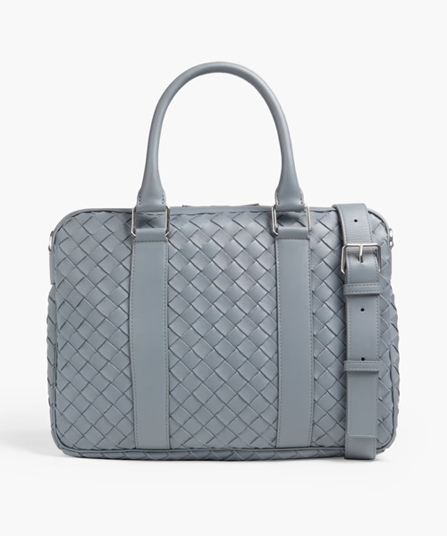 A-38784<br><b>BOTTEGA VENETA</b><br>인트레치아토 가죽 브리프케이스</b><br>[매장가-500만원대]
