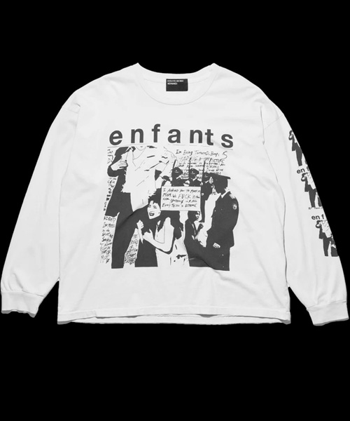 T-29183<br><b>ENFANTS RICHES DÉPRIMÉS</b><br>NEUROSIS LS 티셔츠</b><br>[매장가-100만원대]